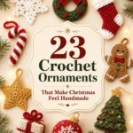 23 Crochet Ornaments That Make Christmas Feel Handmade