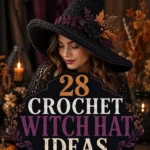 28 Crochet Witch Hat Ideas From Simple to Seriously Spooky