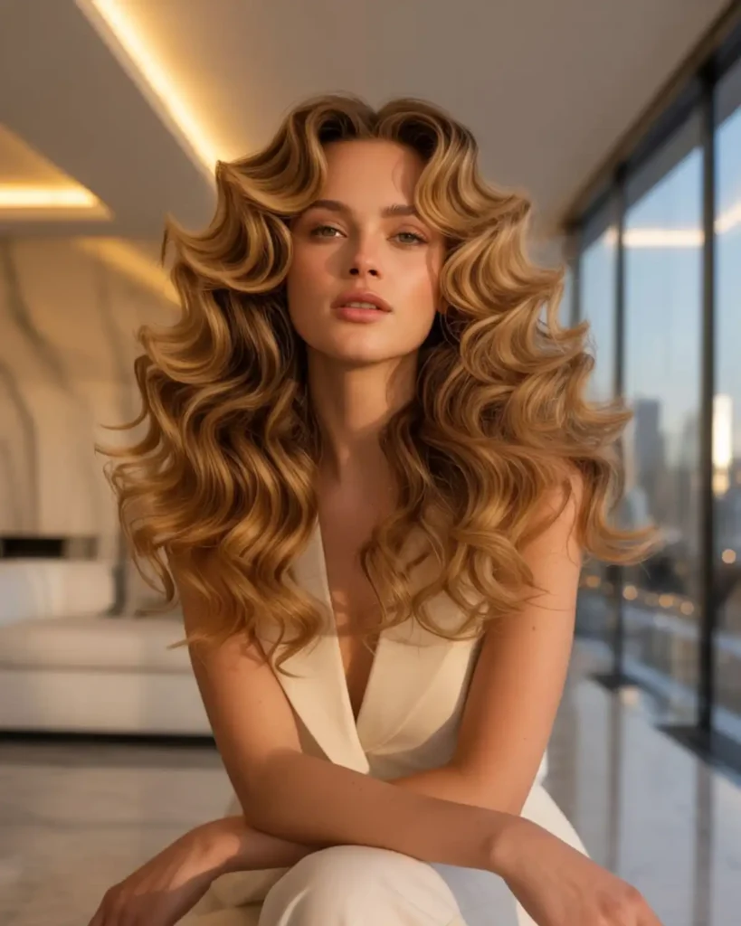 Luxury feather crochet hair collection with premium curly hairstyles and elegant beauty styling.