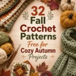 32 Fall Crochet Patterns Free for Cozy Autumn Projects