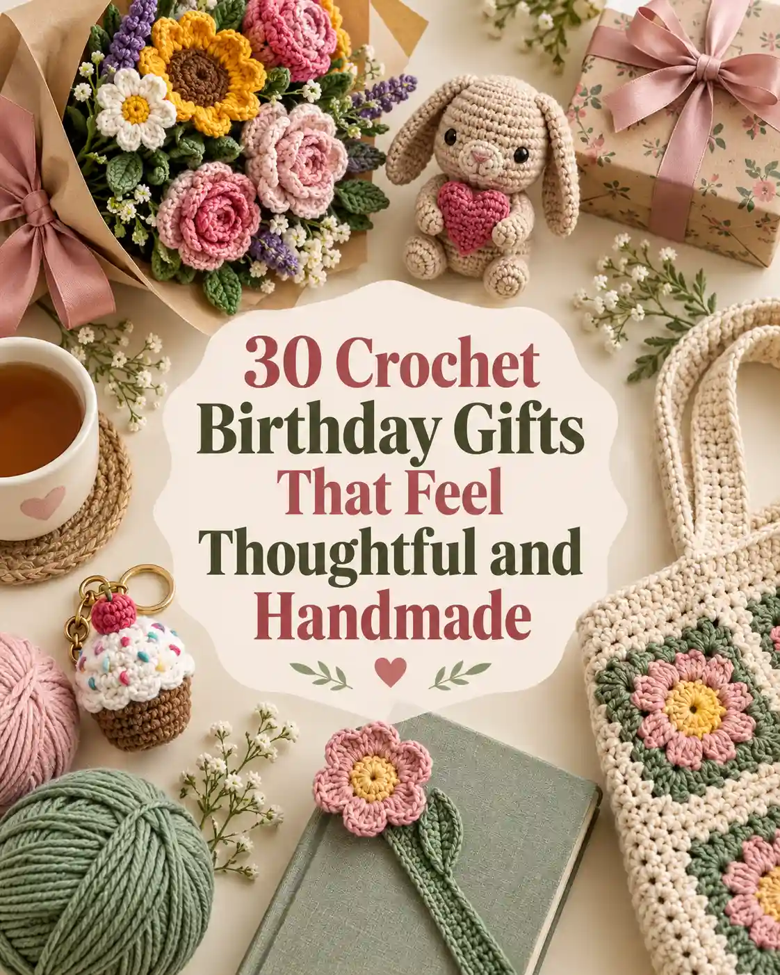 30 Crochet Birthday Gifts That Feel Thoughtful and Handmade