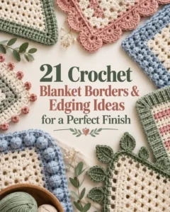 21 Crochet Blanket Borders & Edging Ideas for a Perfect Finish