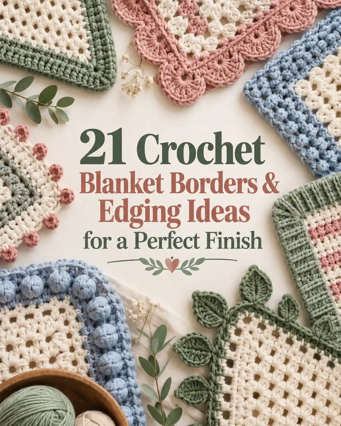 21 Crochet Blanket Borders & Edging Ideas for a Perfect Finish