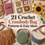21 Crochet Crossbody Bag Patterns You’ll Want to Make