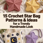 15 Crochet Star Bag Patterns & Ideas for a Trendy Handmade Look