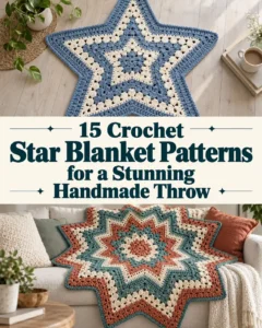 15 Crochet Star Blanket Patterns for a Stunning Handmade Throw