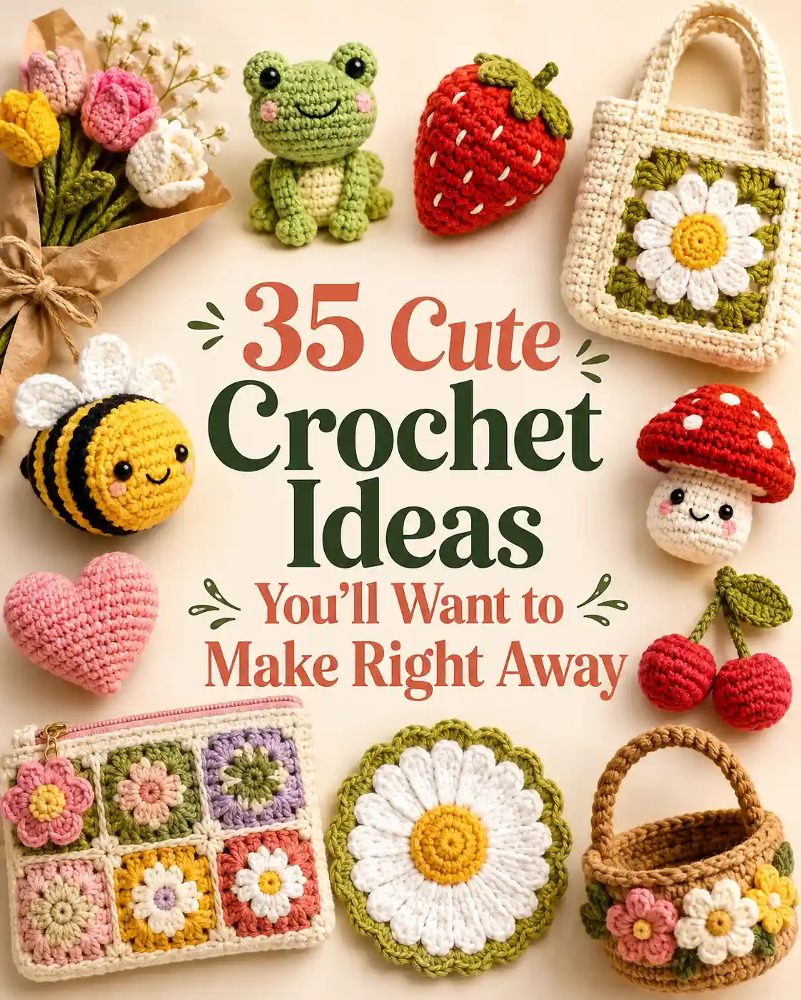 35 Cute Crochet Ideas You’ll Want to Make Right Away