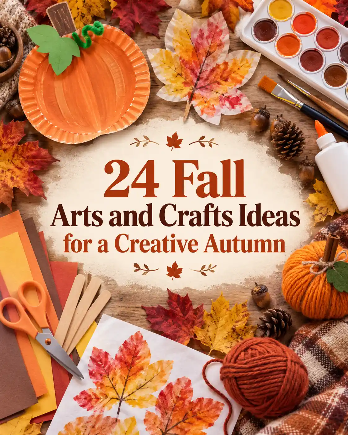 24 Fall Arts and Crafts Ideas for a Creative Autumn