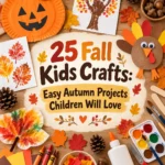 25 Fall Kids Crafts: Easy Autumn Projects Children Will Love