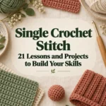 Single Crochet Stitch: 21 Lessons and Projects to Build Your Skills