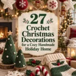 27 Crochet Christmas Decorations for a Cozy Handmade Holiday Home