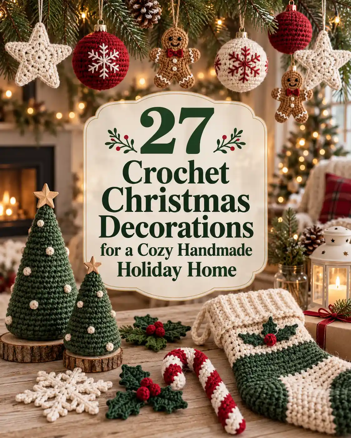 27 Crochet Christmas Decorations for a Cozy Handmade Holiday Home