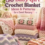 30 Baby Girl Crochet Blanket Ideas & Patterns for a Sweet Nursery