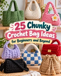 25 Chunky Crochet Bag Ideas for Beginners and Beyond