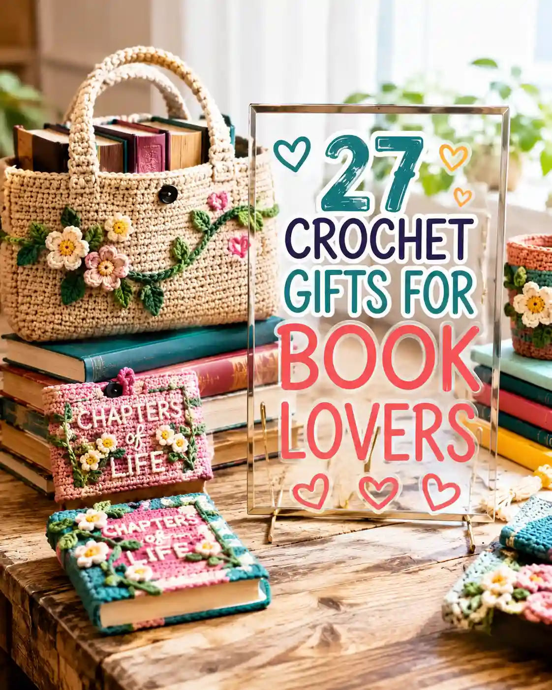 27 Crochet Gifts for Book Lovers They’ll Actually Use