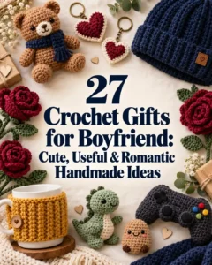 27 Crochet Gifts for Boyfriend: Cute, Useful & Romantic Handmade Ideas