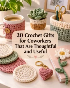 20 Crochet Gifts for Coworkers That Are Thoughtful and Useful