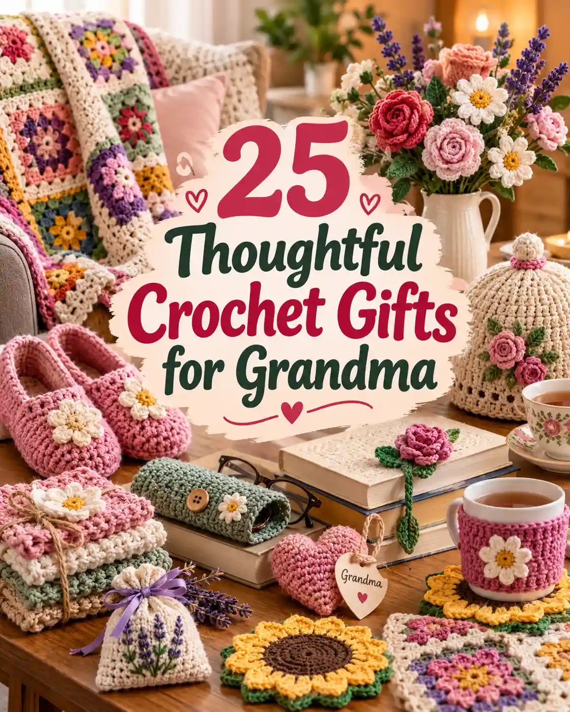 25 Thoughtful Crochet Gifts for Grandma She'll Love