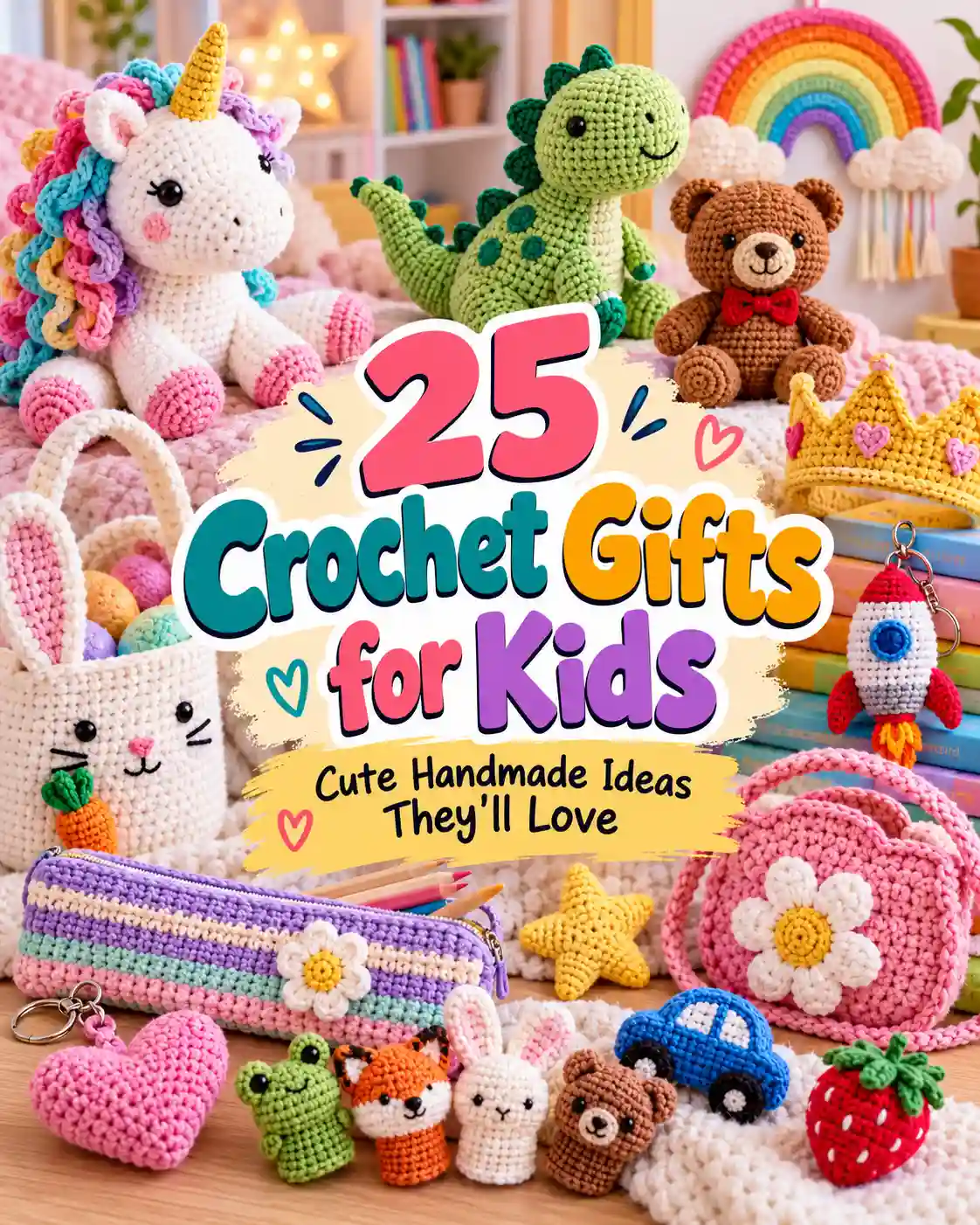25 Crochet Gifts for Kids: Cute Handmade Ideas They’ll Love