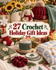 27 Crochet Holiday Gift Ideas That Feel Personal and Easy to Make