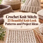 Crochet Knit Stitch: 23 Beautiful Knit-Look Patterns and Project Ideas