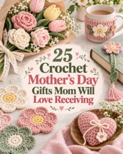 25 Crochet Mother’s Day Gifts Mom Will Love Receiving