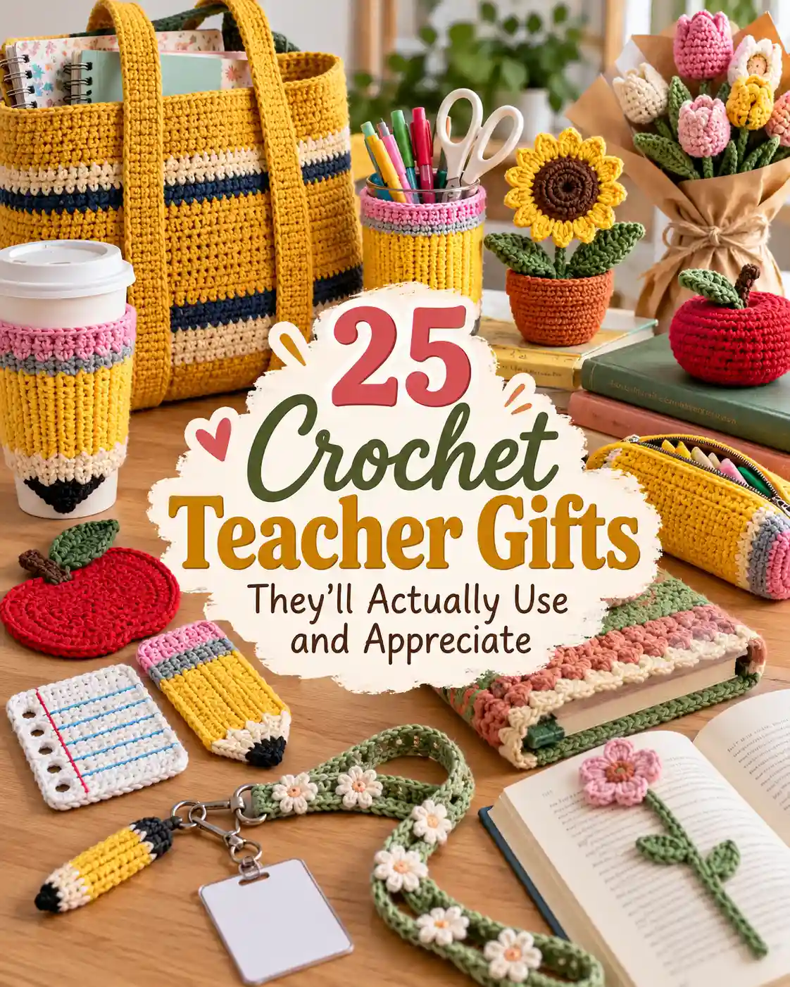 25 Crochet Teacher Gifts They’ll Actually Use and Appreciate