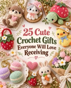 25 Cute Crochet Gifts Everyone Will Love Receiving