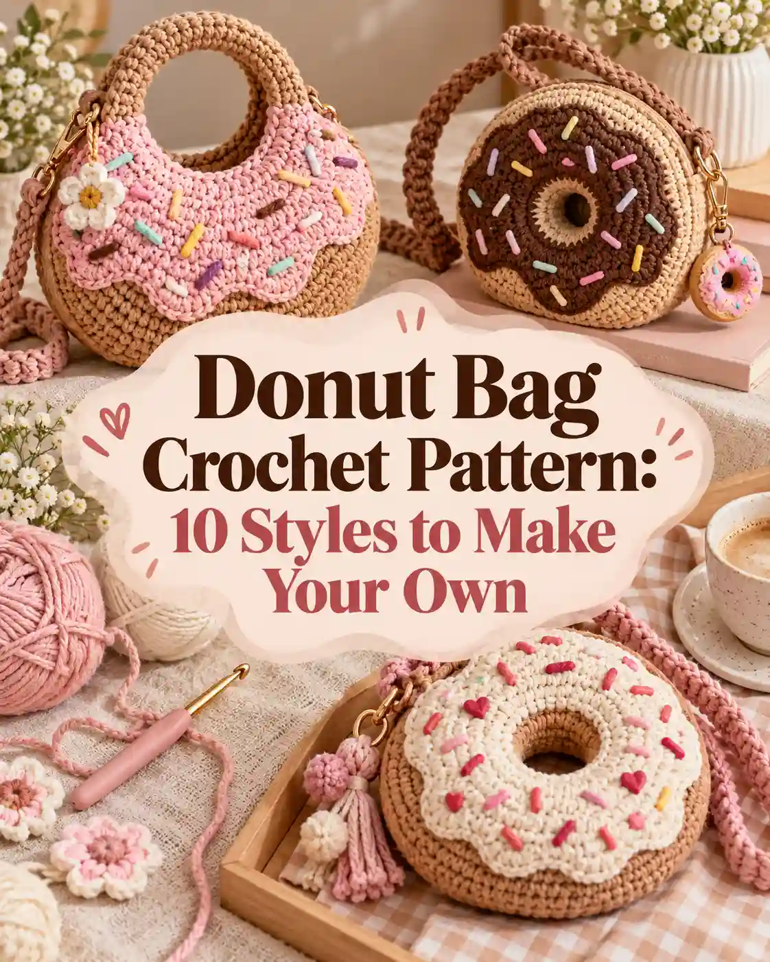 Donut Bag Crochet Pattern: 10 Styles to Make Your Own