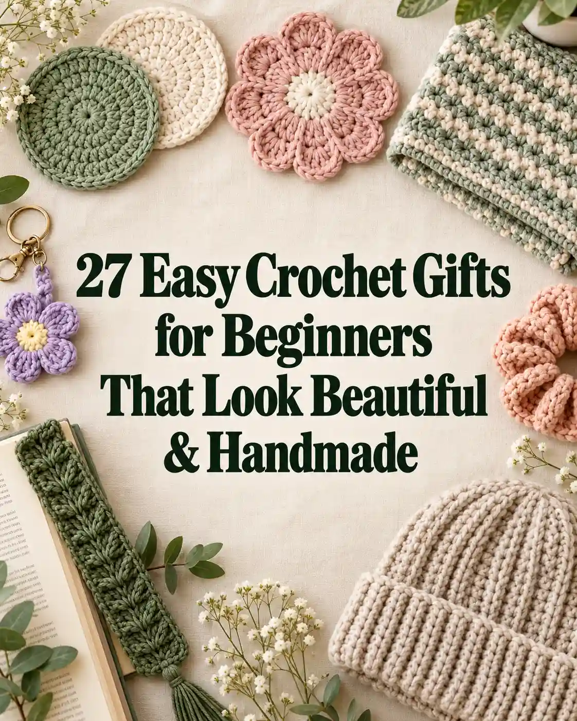 27 Easy Crochet Gifts for Beginners That Look Beautiful & Handmade