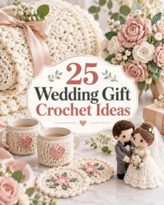 25 Wedding Gift Crochet Ideas for Couples, Brides & Guests