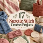 How to Suzette Stitch Crochet: Easy Textured Pattern