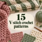 How to Crochet the V Stitch: Easy Pattern for Blankets & More